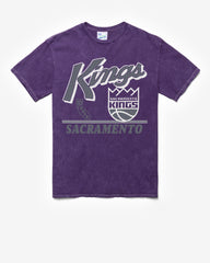 SACRAMENTO KINGS FLY BY VINTAGE '47 TUBULAR TEE DT PURPLE