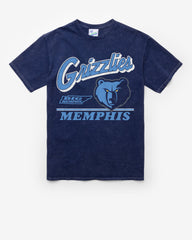 MEMPHIS GRIZZLIES FLY BY VINTAGE '47 TUBULAR TEE DT NAVY