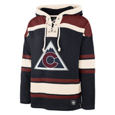 COLORADO AVALANCHE SUPERIOR '47 LACER HOOD FALL NAVY