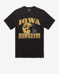IOWA HAWKEYES OVERRUN '47 SCRUM TEE JET BLACK