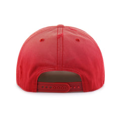 ATLANTA HAWKS HARDWOOD CLASSICS WORN '47 HITCH LC LOW CROWN RED