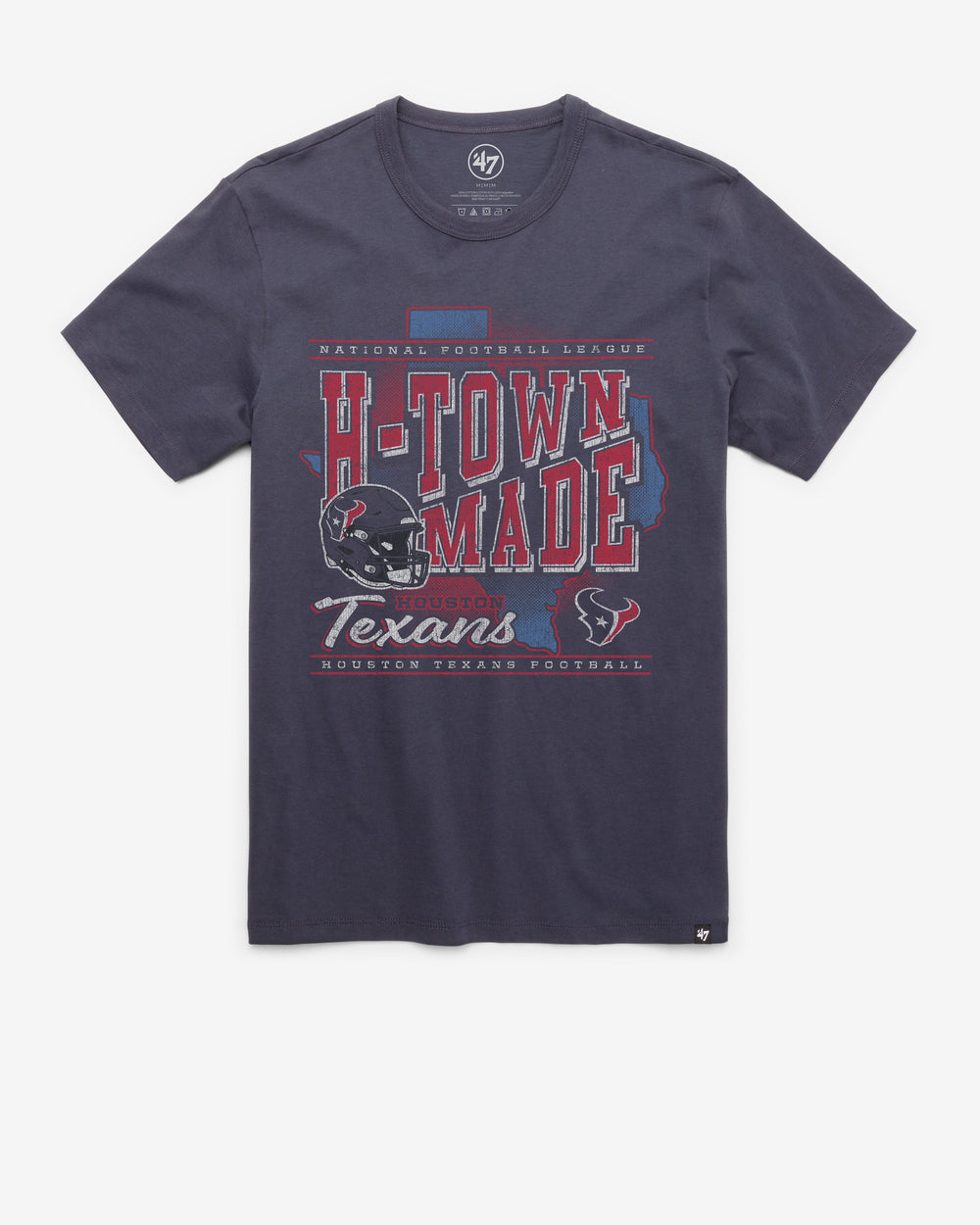 HOUSTON TEXANS REGIONAL '47 FRANKLIN TEE ATLAS BLUE