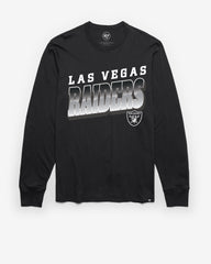 LAS VEGAS RAIDERS POLISHED '47 FRANKLIN LONG SLEEVE TEE FLINT BLACK