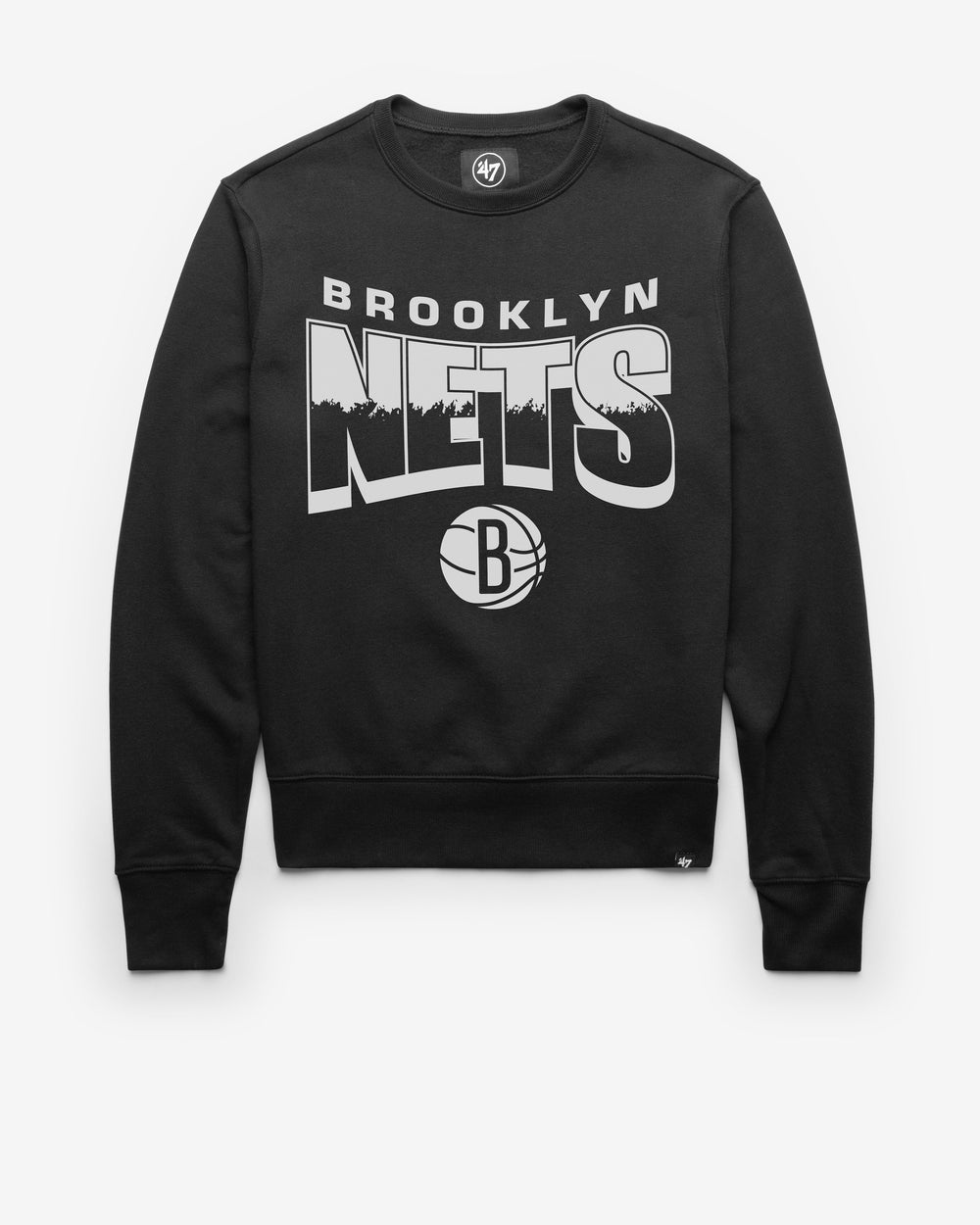 BROOKLYN NETS BRUSH BY '47 HEADLINE CREW JET BLACK