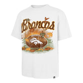 DENVER BRONCOS CRISP AUTUMN AIR '47 FOUNDATION TEE WHITE