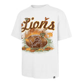 DETROIT LIONS CRISP AUTUMN AIR '47 FOUNDATION TEE WHITE