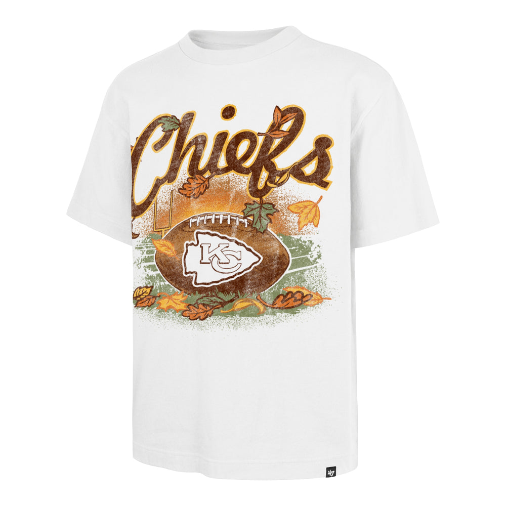 KANSAS CITY CHIEFS CRISP AUTUMN AIR '47 FOUNDATION TEE WHITE