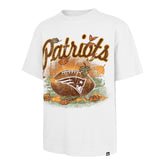 NEW ENGLAND PATRIOTS CRISP AUTUMN AIR '47 FOUNDATION TEE WHITE