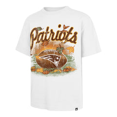 NEW ENGLAND PATRIOTS CRISP AUTUMN AIR '47 FOUNDATION TEE WHITE