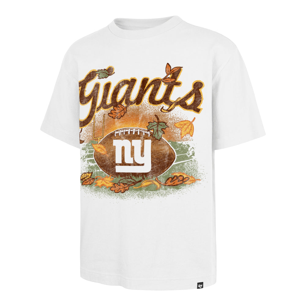 NEW YORK GIANTS CRISP AUTUMN AIR '47 FOUNDATION TEE WHITE