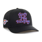 OKLAHOMA CITY THUNDER X SEEN SORRY I WAS HOOPING '47 HITCH BLACK