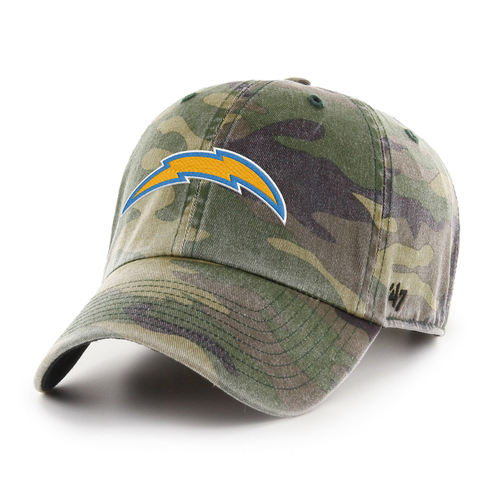 LOS ANGELES CHARGERS CAMO '47 CLEAN UP CAMO