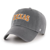 TEXAS LONGHORNS ARCHIE SCRIPT '47 CLEAN UP CHARCOAL