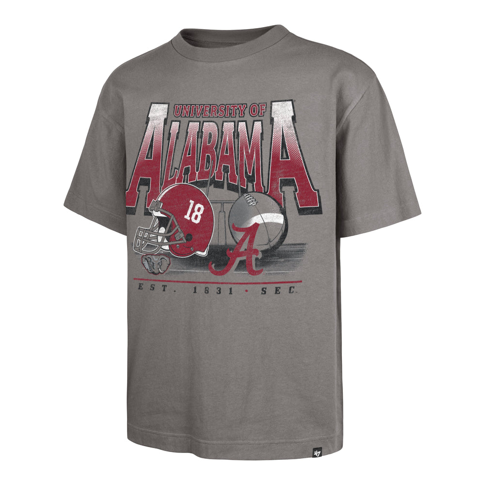 ALABAMA CRIMSON TIDE REGIONAL '47 FOUNDATION TEE WOLF GREY