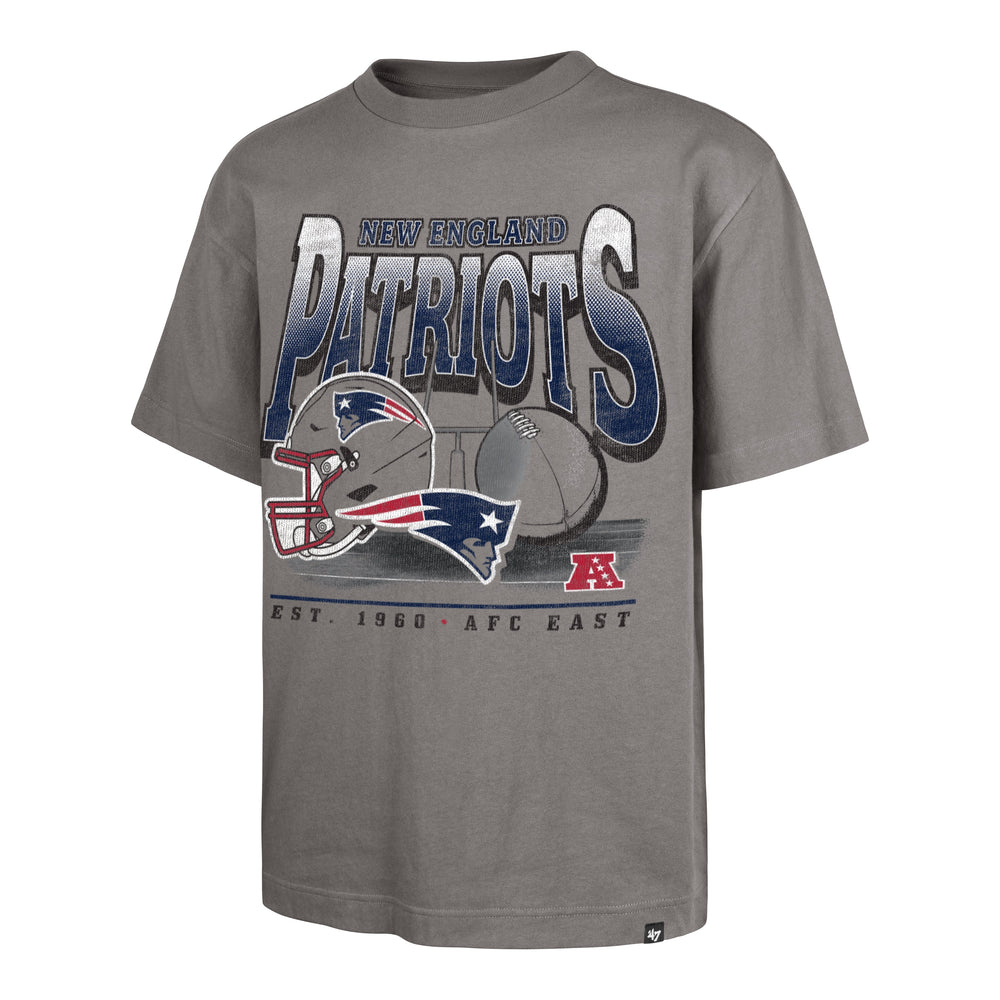 NEW ENGLAND PATRIOTS REGIONAL '47 FOUNDATION TEE WOLF GREY