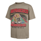 SAN FRANCISCO 49ERS REGIONAL '47 FOUNDATION TEE KHAKI