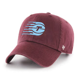 TORONTO TEMPO FLAT '47 CLEAN UP DARK MAROON