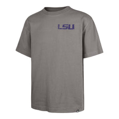 LOUISIANA STATE TIGERS LSU REGIONAL BACKER '47 FOUNDATION TEE WOLF GREY