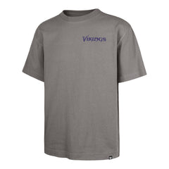 MINNESOTA VIKINGS REGIONAL BACKER '47 FOUNDATION TEE WOLF GREY