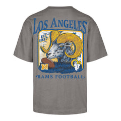 LOS ANGELES RAMS REGIONAL BACKER '47 FOUNDATION TEE WOLF GREY