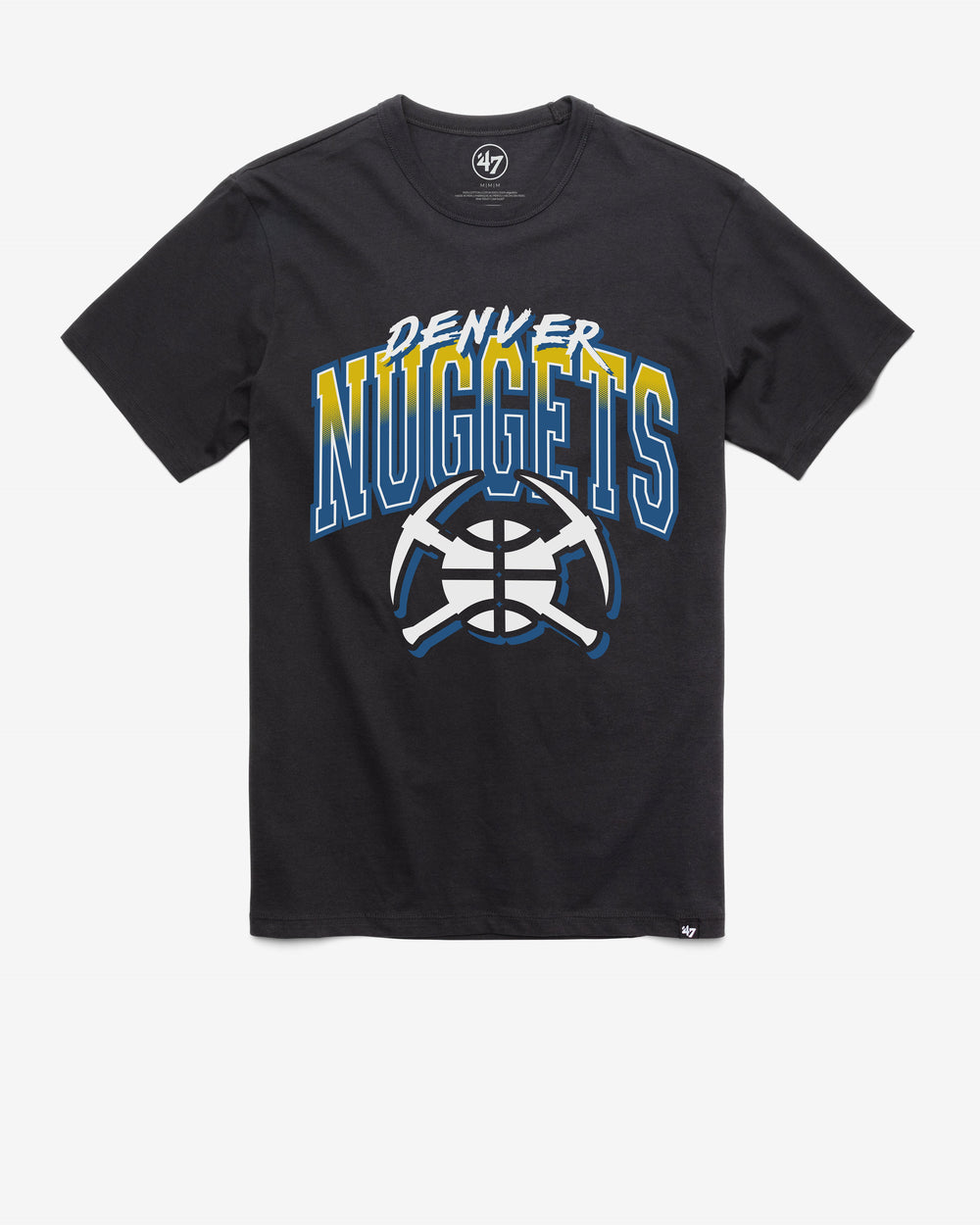 DENVER NUGGETS CITY EDITION SWISH FADE '47 FRANKLIN TEE FLINT BLACK