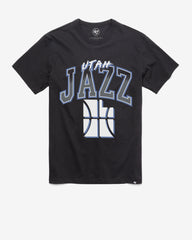 UTAH JAZZ CITY EDITION SWISH FADE '47 FRANKLIN TEE FLINT BLACK