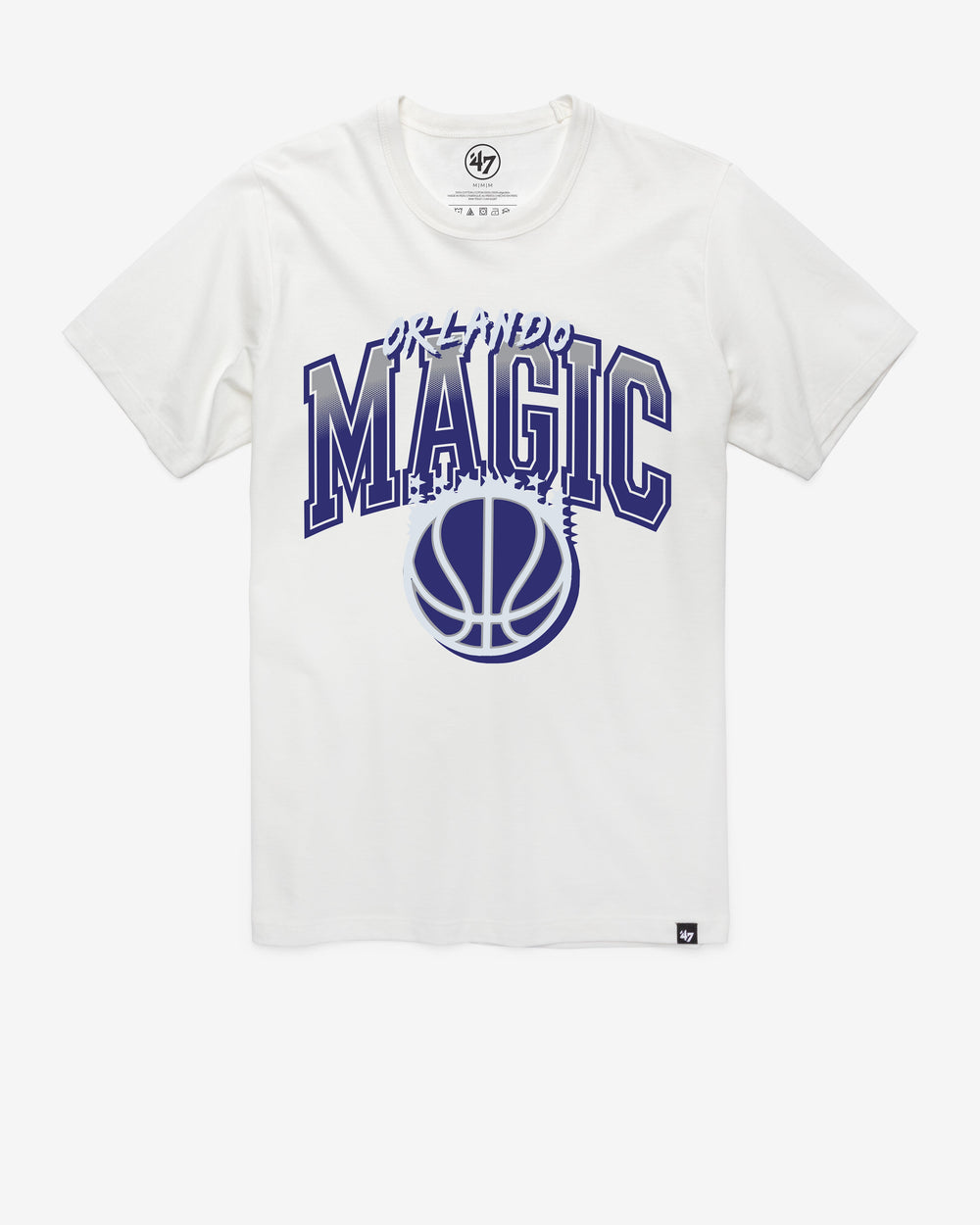 ORLANDO MAGIC CITY EDITION SWISH FADE '47 FRANKLIN TEE WHITE WASH