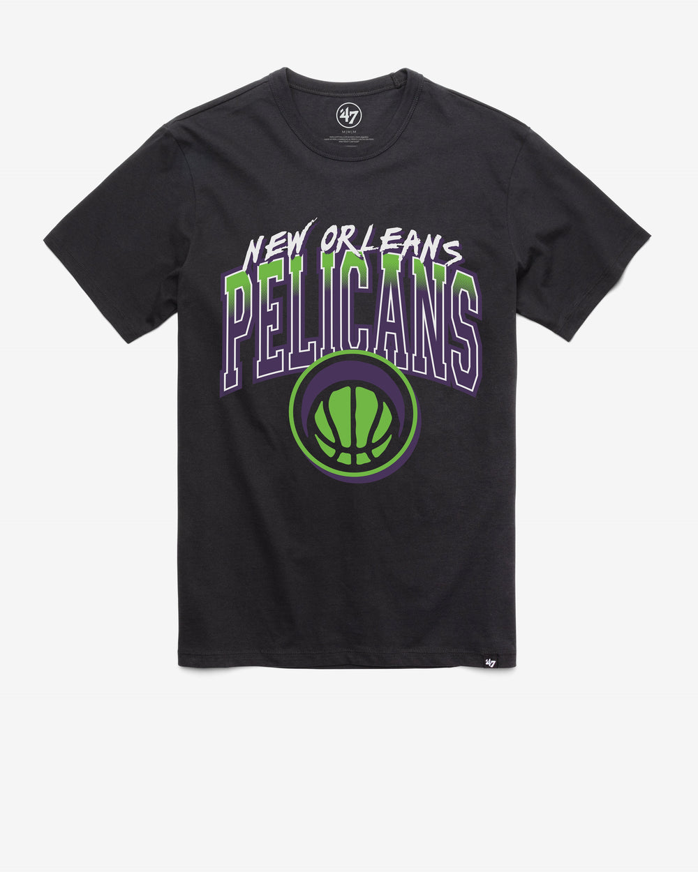 NEW ORLEANS PELICANS CITY EDITION SWISH FADE '47 FRANKLIN TEE FLINT BLACK