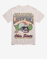OHIO STATE BUCKEYES H-CHAMPS LOCKER VINTAGE '47 TUBULAR TEE DUNE
