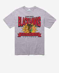 CHICAGO BLACKHAWKS TWELVE SIX VINTAGE '47 TUBULAR TEE DT ATHLETIC HEATHER