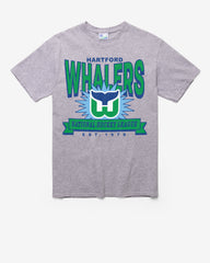 HARTFORD WHALERS TWELVE SIX VINTAGE '47 TUBULAR TEE DT ATHLETIC HEATHER