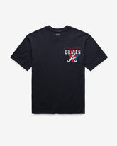 ATLANTA BRAVES UNDER BAR '47 FOUNDATION TEE NAVY