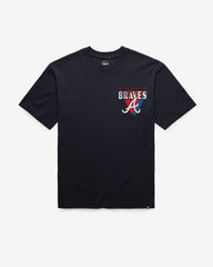 ATLANTA BRAVES UNDER BAR '47 FOUNDATION TEE NAVY