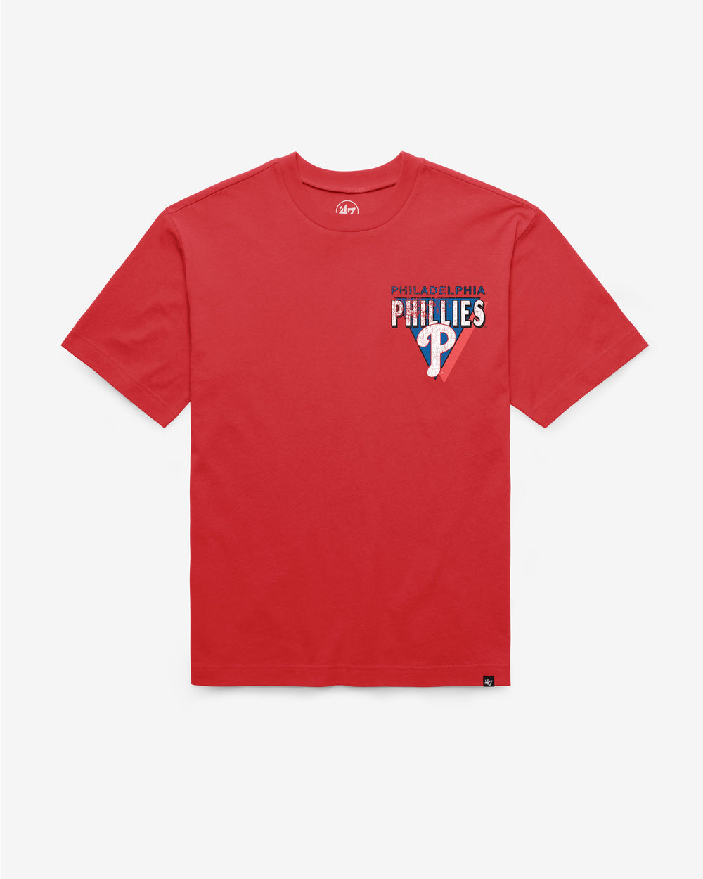 PHILADELPHIA PHILLIES UNDER BAR '47 FOUNDATION TEE RED