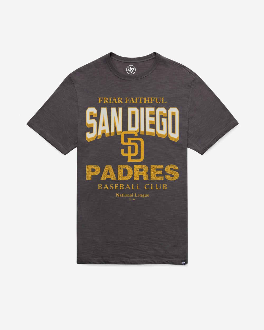 SAN DIEGO PADRES HEAD ON '47 SCRUM TEE CHARCOAL