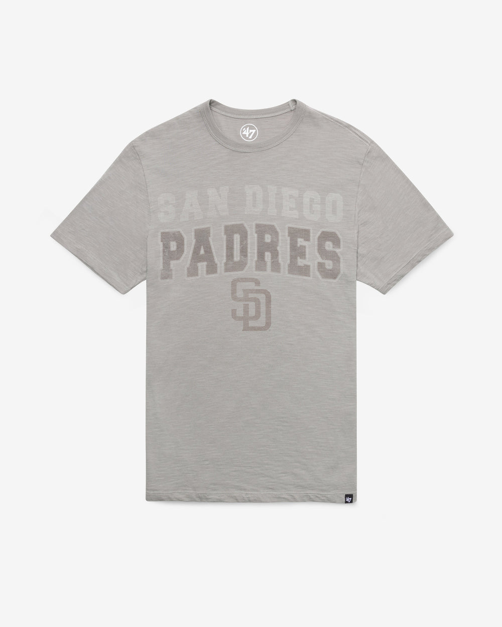 SAN DIEGO PADRES STADIUM WAVE '47 SCRUM TEE WOLF GREY