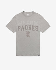 SAN DIEGO PADRES STADIUM WAVE '47 SCRUM TEE WOLF GREY