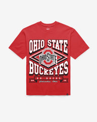 OHIO STATE BUCKEYES HEATER '47 FOUNDATION TEE RED