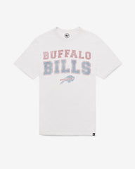 BUFFALO BILLS STADIUM WAVE '47 SCRUM TEE WHITE WASH