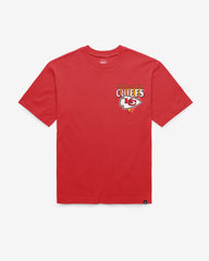KANSAS CITY CHIEFS UNDER BAR '47 FOUNDATION TEE RED