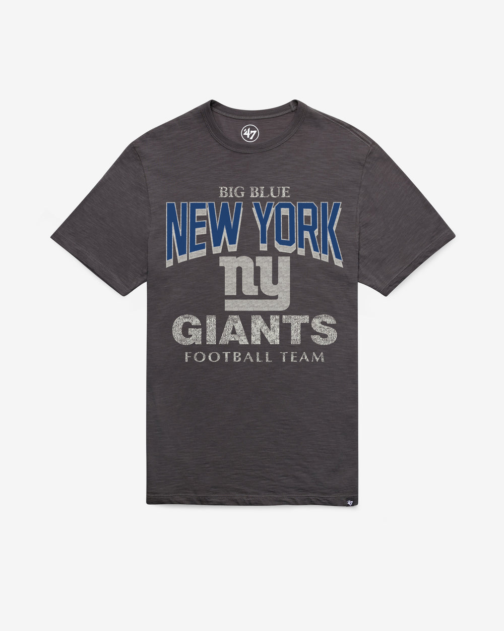 NEW YORK GIANTS HEAD ON '47 SCRUM TEE CHARCOAL