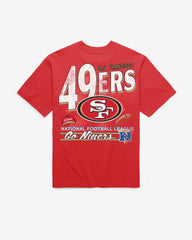 SAN FRANCISCO 49ERS UNDER BAR '47 FOUNDATION TEE RED