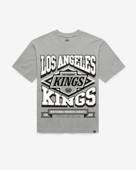 LOS ANGELES KINGS HEATER '47 FOUNDATION TEE WOLF GREY
