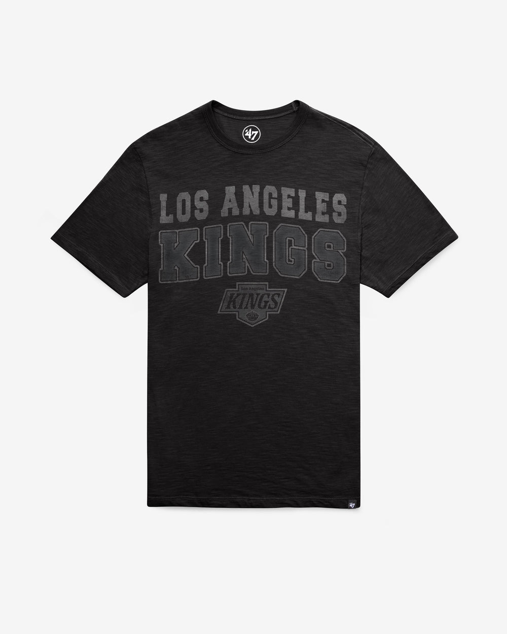 LOS ANGELES KINGS STADIUM WAVE '47 SCRUM TEE JET BLACK
