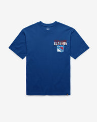 NEW YORK RANGERS UNDER BAR '47 FOUNDATION TEE ROYAL