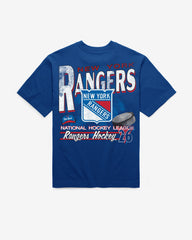 NEW YORK RANGERS UNDER BAR '47 FOUNDATION TEE ROYAL
