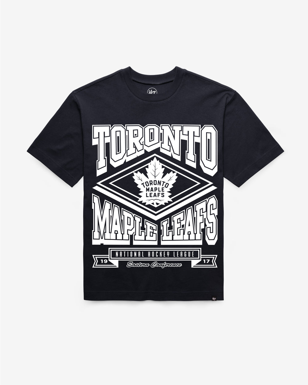 TORONTO MAPLE LEAFS HEATER '47 FOUNDATION TEE NAVY