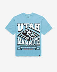 UTAH MAMMOTH HEATER '47 FOUNDATION TEE POWDER BLUE