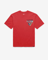 FLORIDA PANTHERS UNDER BAR '47 FOUNDATION TEE RED