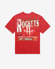 HOUSTON ROCKETS UNDER BAR '47 FOUNDATION TEE RED
